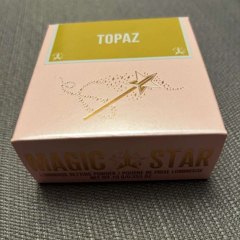 Jeffree Star Magic Star Luminous Setting Powder in Shade Topaz New in Box
